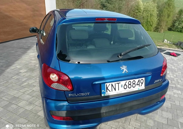 Peugeot 206 plus cena 10900 przebieg: 149100, rok produkcji 2010 z Przecław małe 466